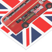 Red London Bus ThMED Korte Tafelloper (Hoek)