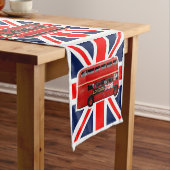 Red London Bus ThMED Korte Tafelloper (Voorbeeld)