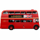 Red London Double Decker Bus Fotobeeldje Magneet<br><div class="desc">De rode Leyland Titan RTL554 Double-Decker bus is een waar symbool van Londen en Groot-Brittannië. Druk op "Aanpassen". knop om tekst toe te voegen,  het lettertype te kiezen,  kleuren en afmetingen aan te passen en het perfecte cadeau te maken voor je geliefden!</div>