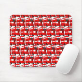 Red London Double Decker Bus Wallpaper Muismat (Met muis)
