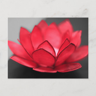 Red Lotus Briefkaart