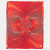 Red Lotus Fleece Blanket Deken (Voorkant)