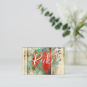 Red Lotus Visitekaartjes (Staand voorkant)