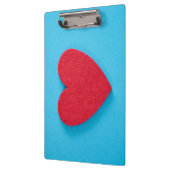 Red Love Heart Klembord (Links)