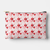 Red love hearts cute etui (Voorkant)