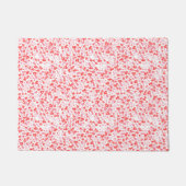 Red Love Hearts – Valentine Collection Deurmat (Voorkant)