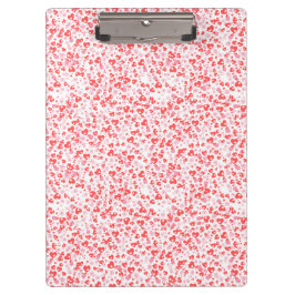 Red Love Hearts – Valentine Collection Klembord