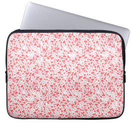 Red Love Hearts – Valentine Collection Laptop Sleeve