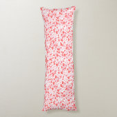 Red Love Hearts – Valentine Collection Lichaamskussen (Achterkant (Verticaal))