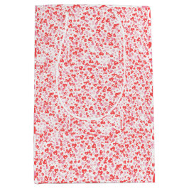 Red Love Hearts – Valentine Collection Medium Cadeauzakje