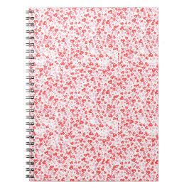 Red Love Hearts – Valentine Collection Notitieboek