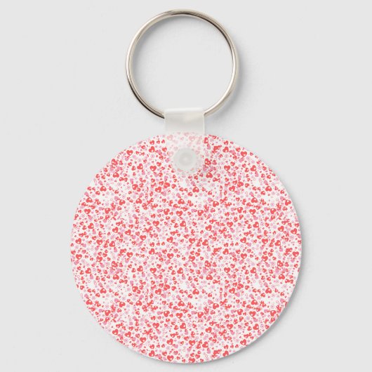 Red Love Hearts – Valentine Collection Sleutelhanger (Voorkant)