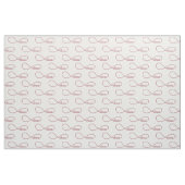 Red Love Infinity Custom Fabric Stof (Fat Quarter)
