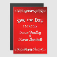 Red Love Save the Date