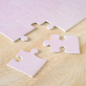 Red Love Text in Bold Block Letters Waterverf Legpuzzel (Zijkant)