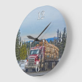 Red Lumber Truck Hardware Store Delivery Art Grote Klok (Hoek)