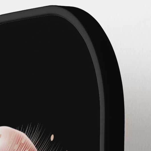 Red Luminescent Jellyfish Pickleball Paddle (Links Detail)