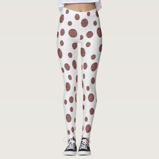 Red Machinery Leggings (Voorkant)