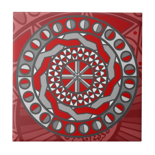 Red Machinery Tegel Tegeltje (Voorkant)