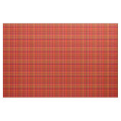 Red Madras Pset Stripes Print Pattern Stof (Yard (91,4 cm))