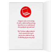 Red Mail Box Denk aan je bericht (Binnen (Links))