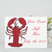 Red Maine Lobster Thunder_Cove (Staand voorkant)