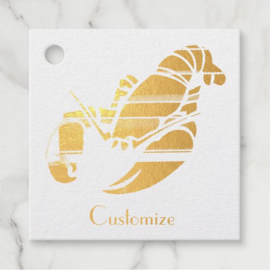 Red Maine Lobster Thunder_Cove Bedankjes Labels (Voorkant)