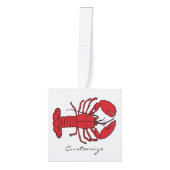 Red Maine Lobster Thunder_Cove Decoratie (Voorkant)