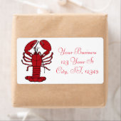 Red Maine Lobster Thunder_Cove Etiket (Insitu)