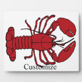 Red Maine Lobster Thunder_Cove Fotoplaat (Voorkant)