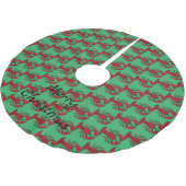 Red Maine Lobster Thunder_Cove Kerstboom Rok (Gekanteld)