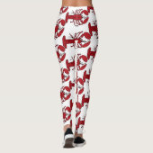 Red Maine Lobster Thunder_Cove Leggings (Achterkant)