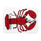 Red Maine Lobster Thunder_Cove Magneet (Horizontaal)