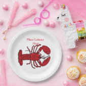Red Maine Lobster Thunder_Cove   Papieren Bordje (Feest)