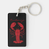 Red Maine Lobster Thunder_Cove Sleutelhanger (achterkant)