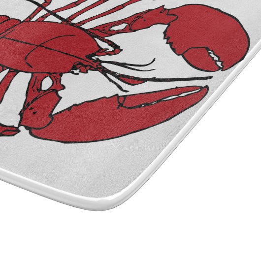 Red Maine Lobster Thunder_Cove Snijplank (Hoek)
