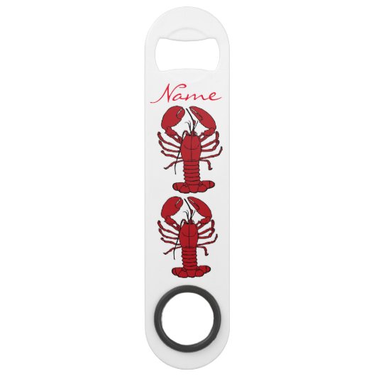 Red Maine Lobster Thunder_Cove Speed Flessenopener (Voorkant)