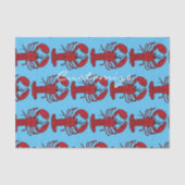 Red Maine Lobster Thunder_Cove Tissuepapier (Voorkant)
