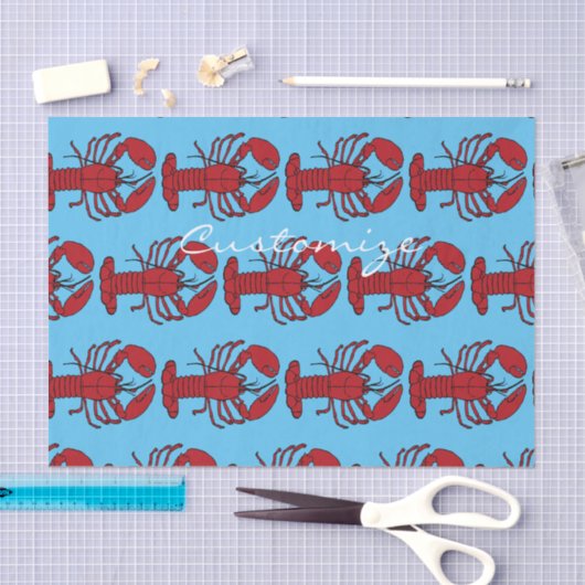 Red Maine Lobster Thunder_Cove Tissuepapier (Craft)