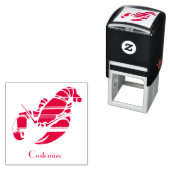 Red Maine Lobster Thunder_Cove Zelfinktende Stempel (In situ)