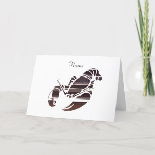 Red Maine Lobsters Thunder_Cove Bedankkaart