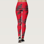 Red Maine Lobsters Thunder_Cove Leggings (Achterkant)
