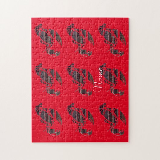 Red Maine Lobsters Thunder_Cove Legpuzzel (Verticaal)