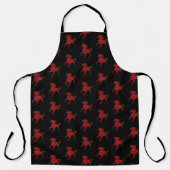 Red Majestic Magical Unicorn Schort (Voorkant)