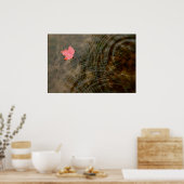 Red Maple Floating Poster (Keuken)