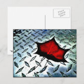 "Red Maple" JTG Art Briefkaart (Voorkant / Achterkant)