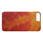 Red Maple Leaf Abstracte Autumn Natuur Fotografie Case-Mate iPhone Case (Achterkant (Horizontaal))