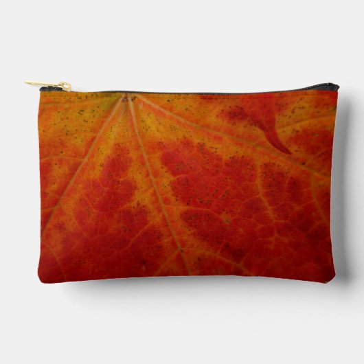 Red Maple Leaf Abstracte Autumn Natuur Fotografie Etui (Voorkant)