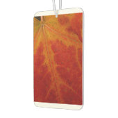 Red Maple Leaf Abstracte Autumn Natuur Fotografie Luchtverfrisser (Links)