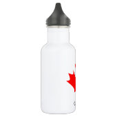 Red Maple Leaf Canada - Waterfles (Links)